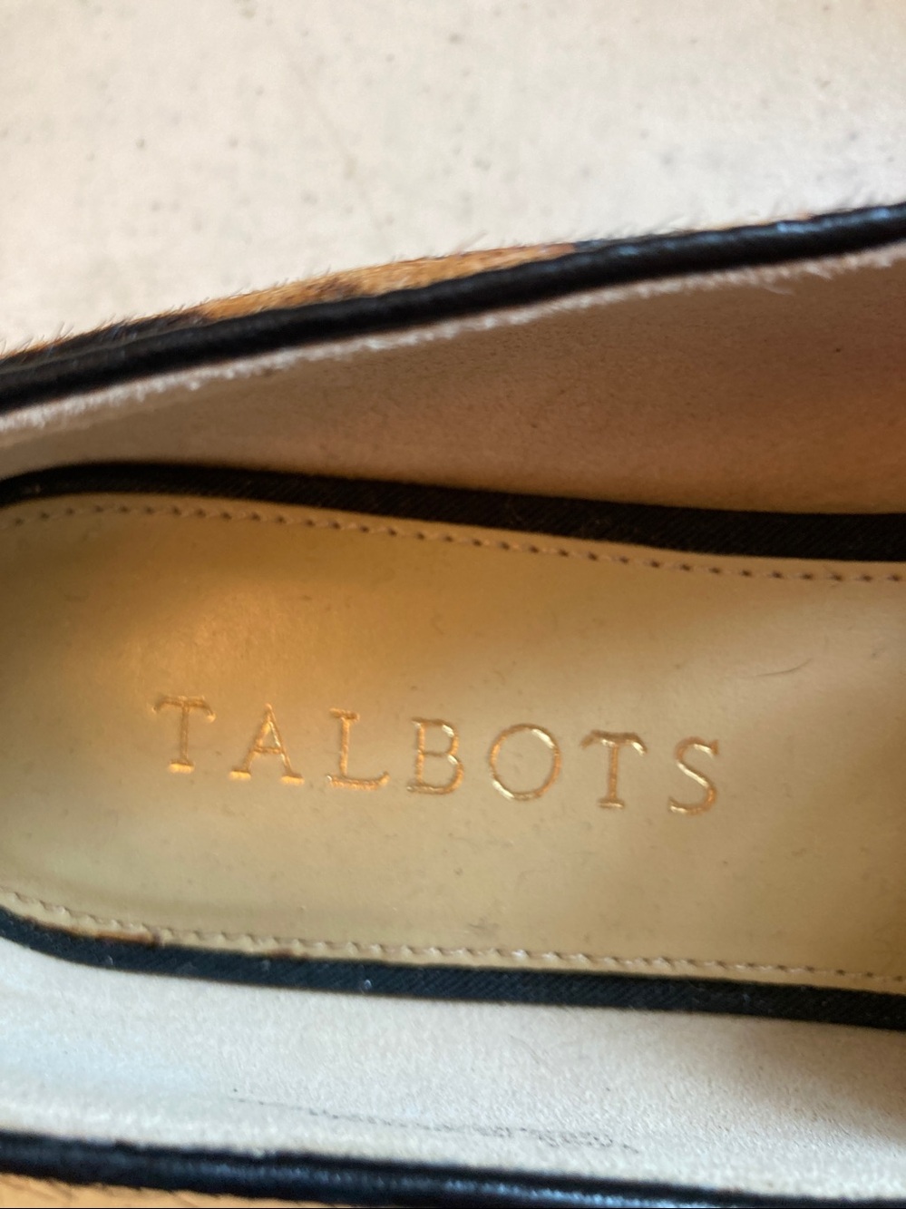 Talbots Leopard-Print Loafers in Brown and Black - Picture 2 of 6